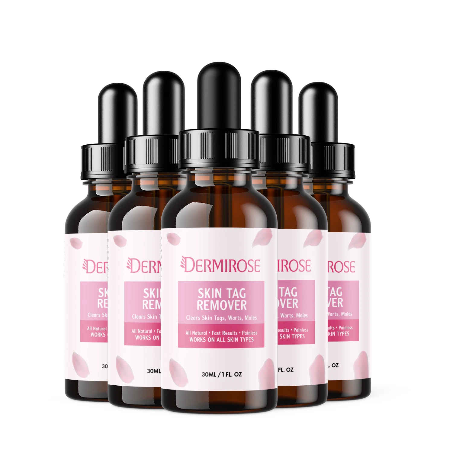 Dermirose Skin - Dermirose Liquid Skin Drops - 5 Pack