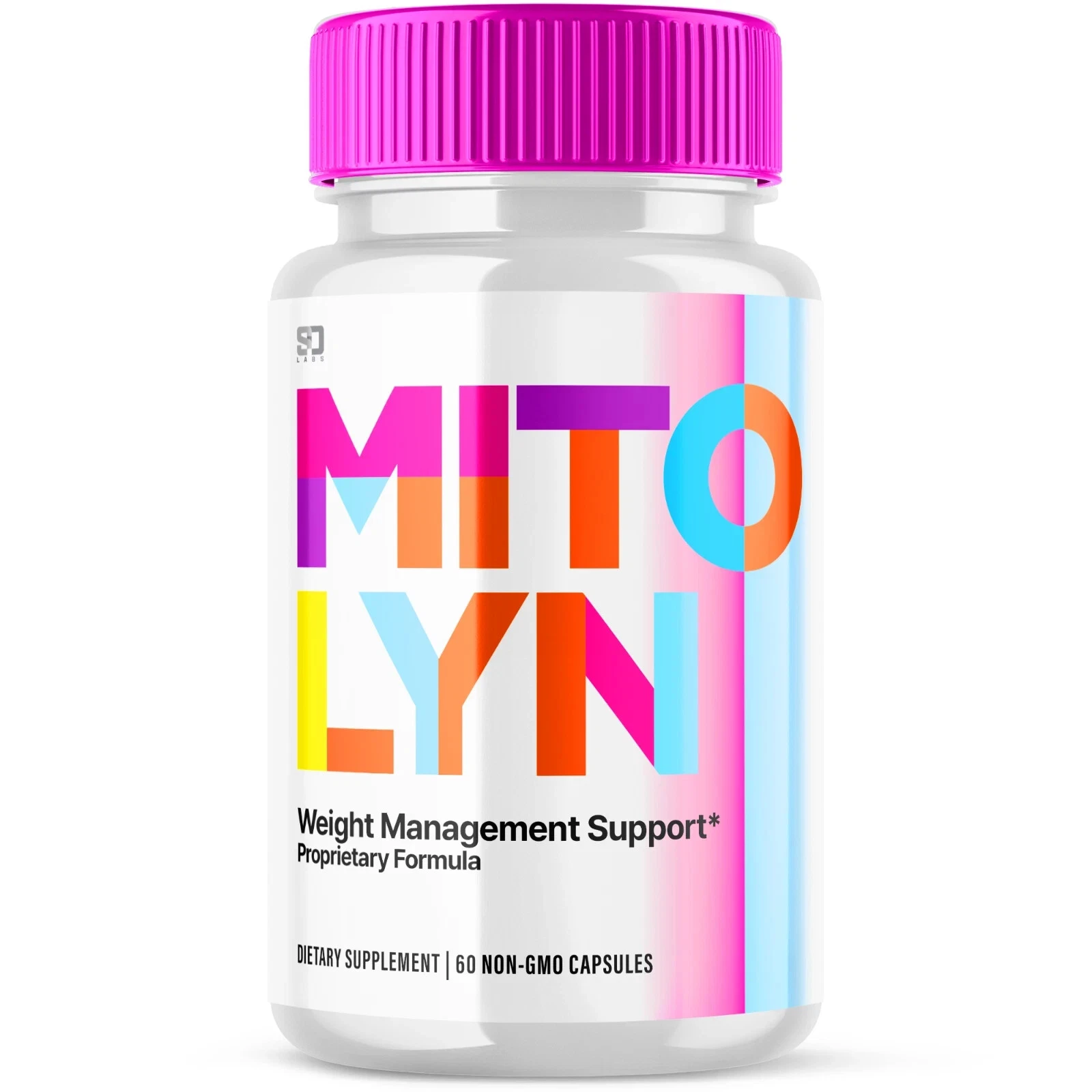 (1 Pack) Mitolyn Advanced Weight Loss Support Mito Lyn Maximum Strength 60ct -US