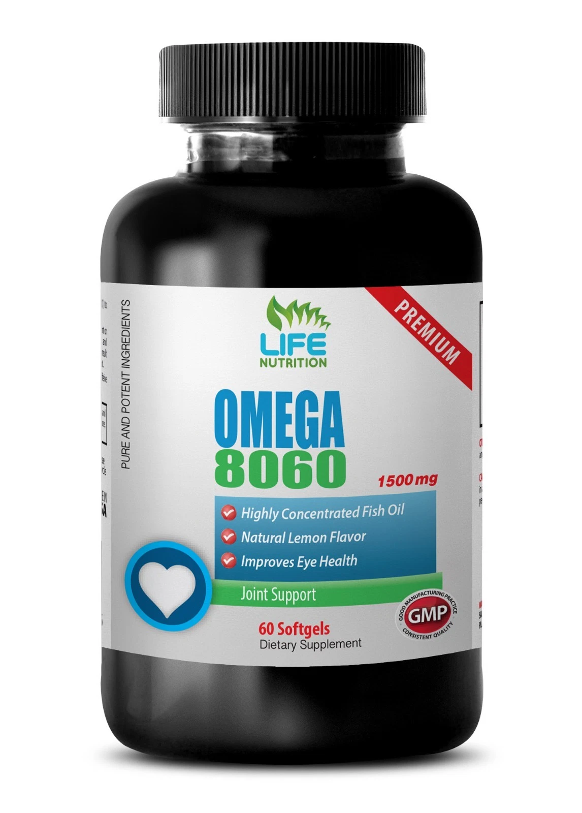 weight loss supplement - Omega 8060 1500mg 1 Bottle - mental alertness