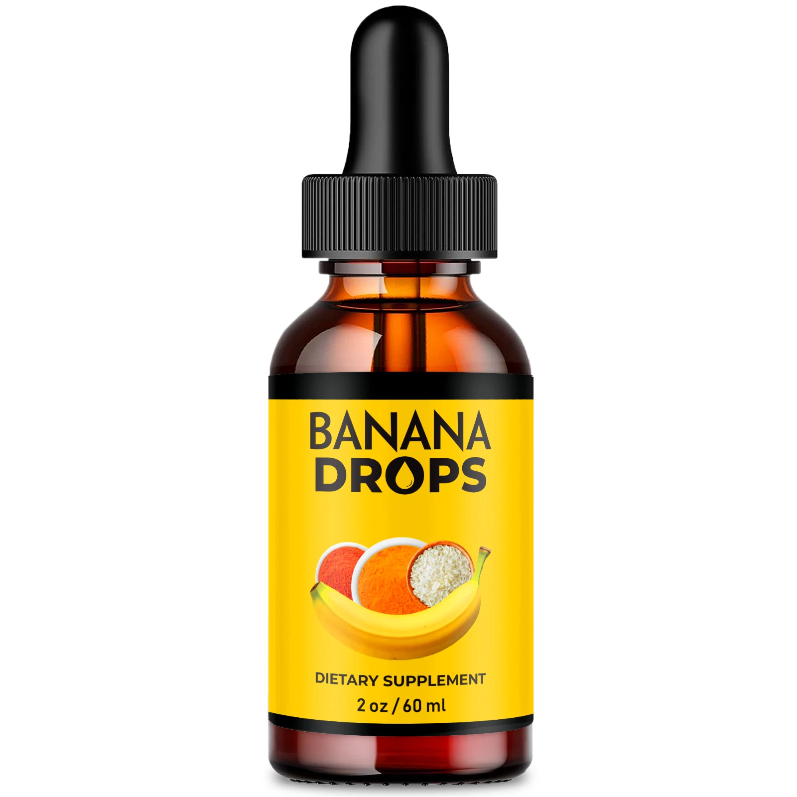 Banana Drops Blood Supplement, Banana Extract Liquid Blood Drops (1 Pack)