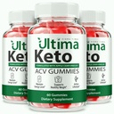 (3 Pack) Ultima Keto ACV Gummies - Advanced Fat-Burning Formula for Weight Loss
