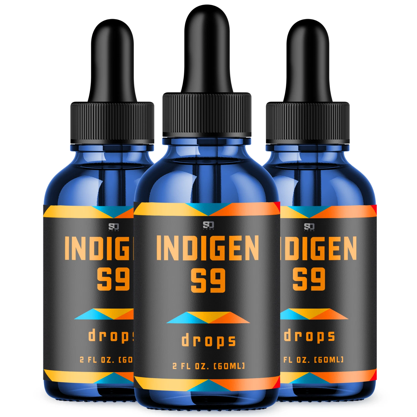 Indigen S9 Blood Drops - Supports Blood Health & Balanced Lifestyle - 3 Pack