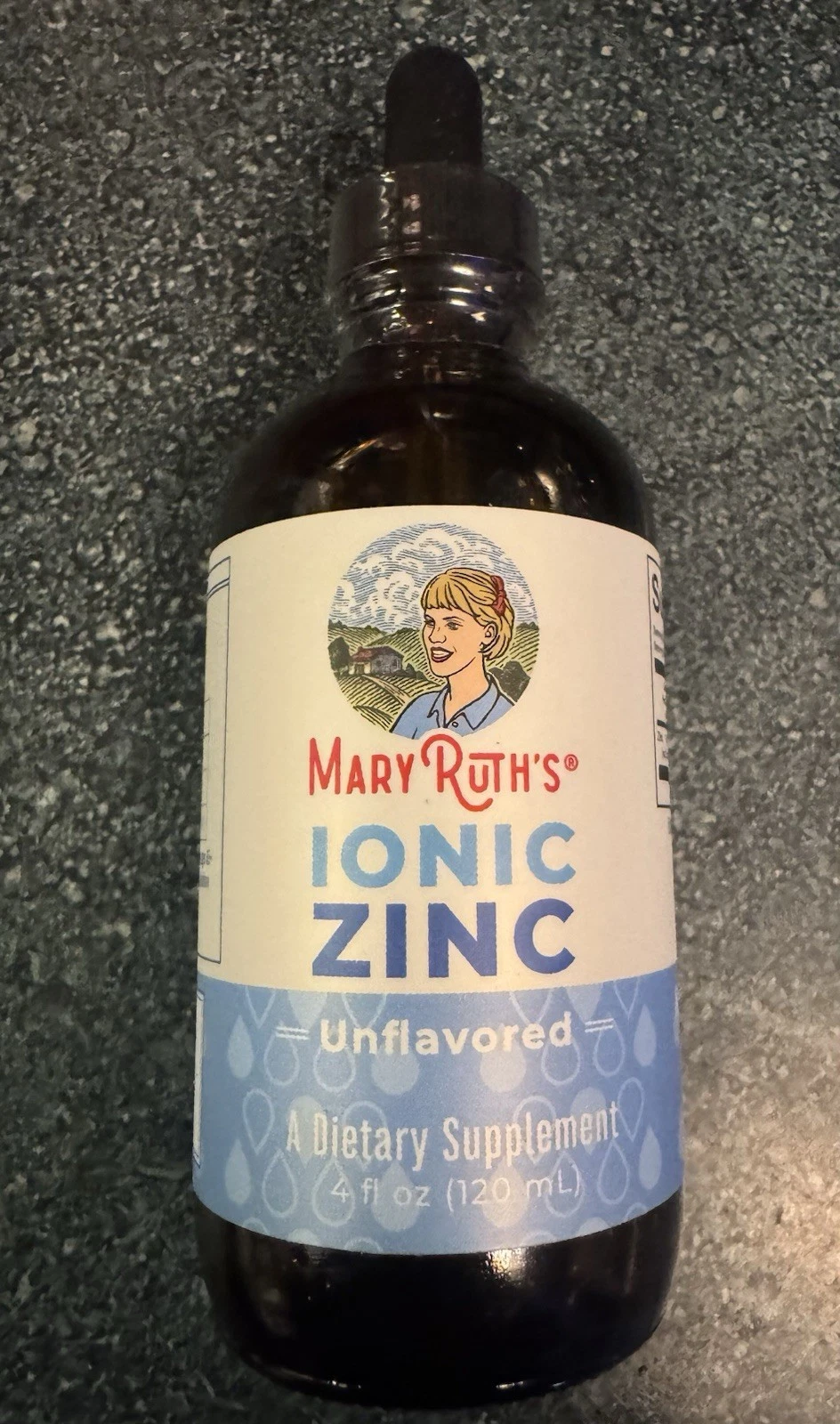 Mary Ruth's Ionic Zinc A Dietary Supplement Unflavored 4 fl oz / 120 mL