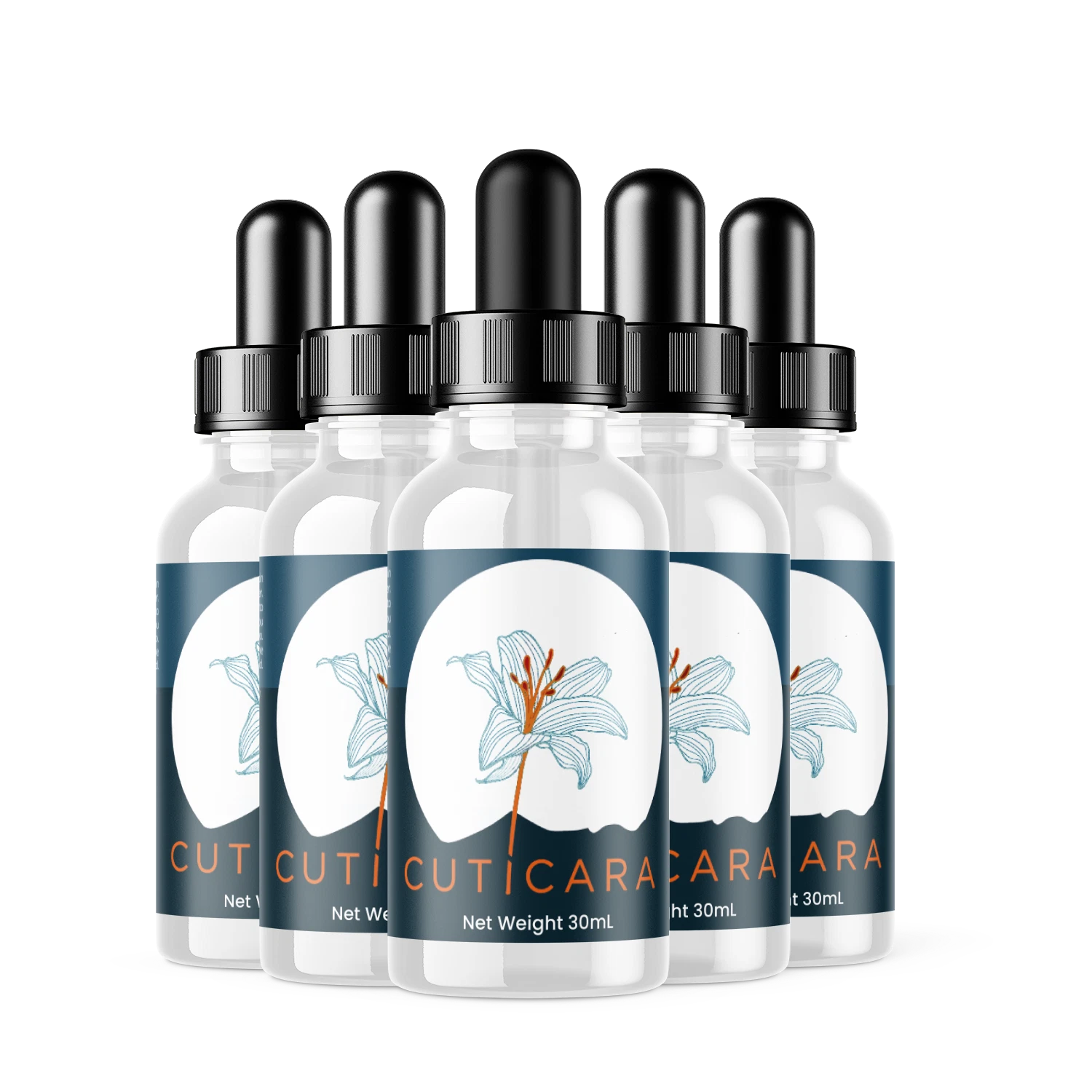 Cuticura Skin Drops - Safe For All Skin Types - 5 Pack