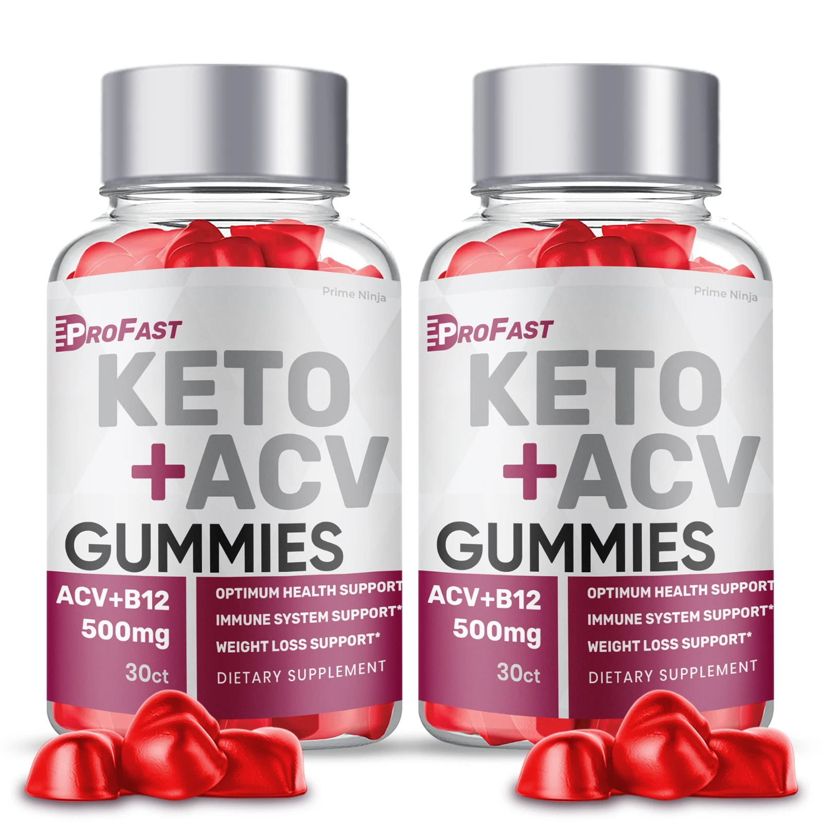 Pro Fast Keto Gummies, Pro Fast Keto ACV Gummies Official (2 Bottles)