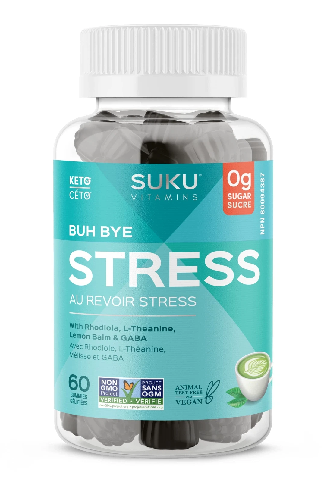 Suku Vitamins Stress Relief Gummy 50pc (Pack of 3)