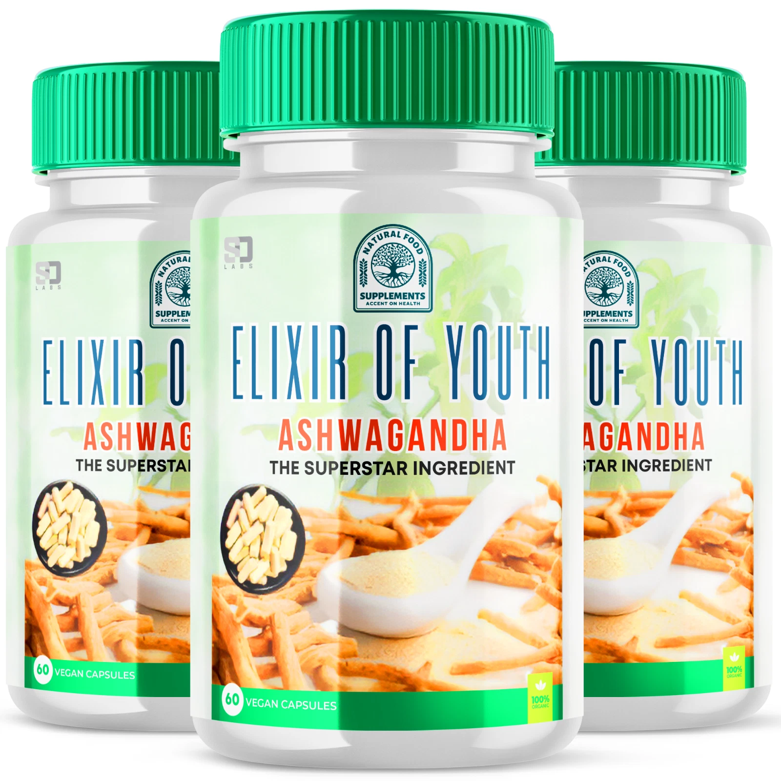 Elixir of Youth - Vitality and Radiance Support Formula (3 Pack)