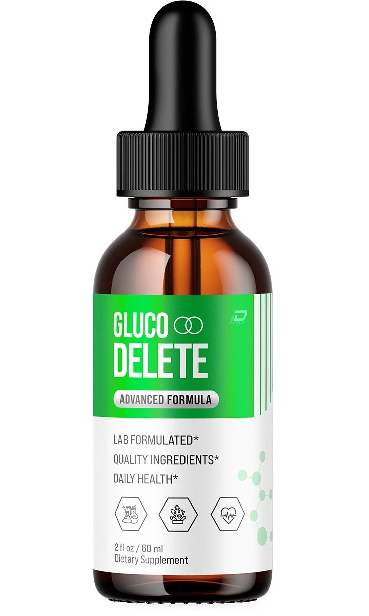 (1 Pack) Gluco Delete – GlucoDelete Extra Strength All Natural Healthy Organic