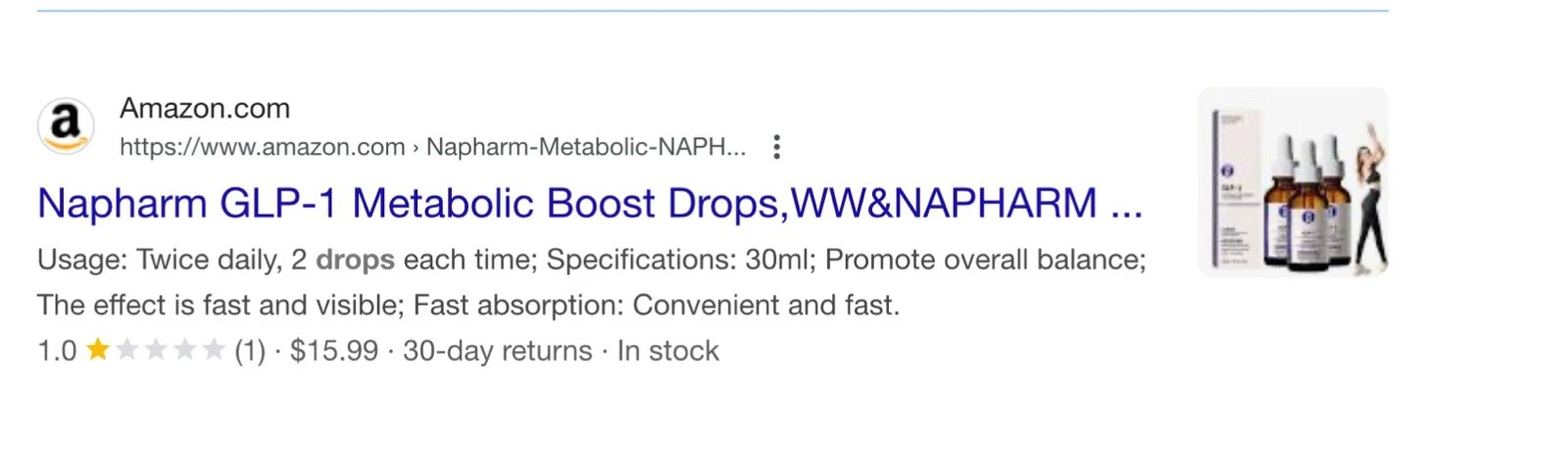 Napharm Metabolic Boost Drops WW&Napharm