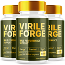 Virile Forge Advanced Supplement for Men with Natural Ingredients 180 Capsules