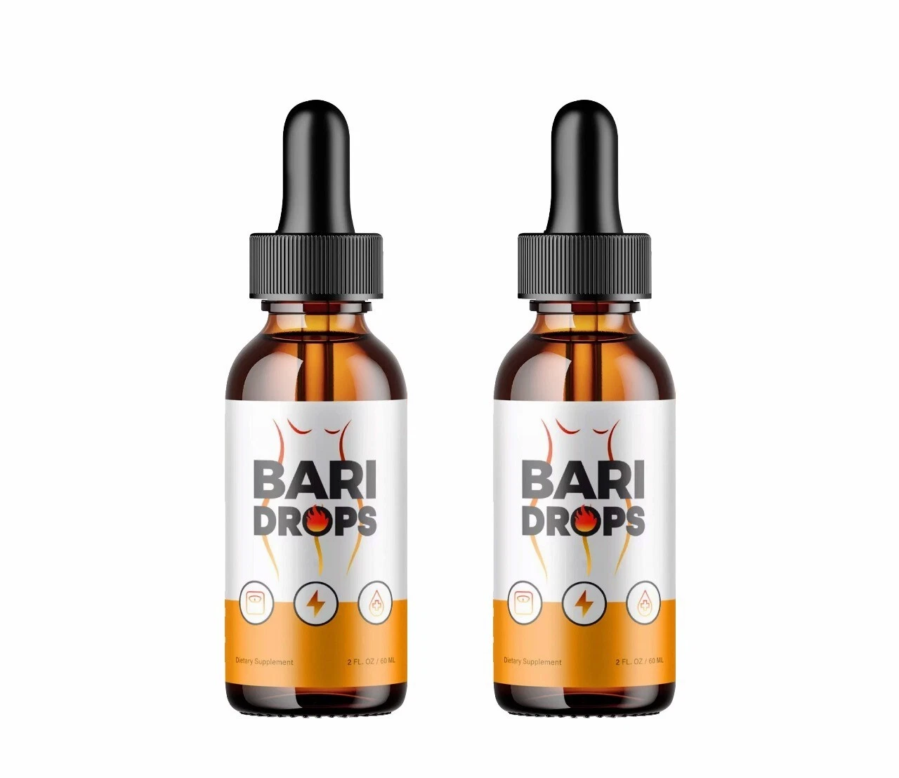 (2 Pack) Bari Drops For Weight Loss Extract Review, Bari Drop Lose Fat (4 oz)