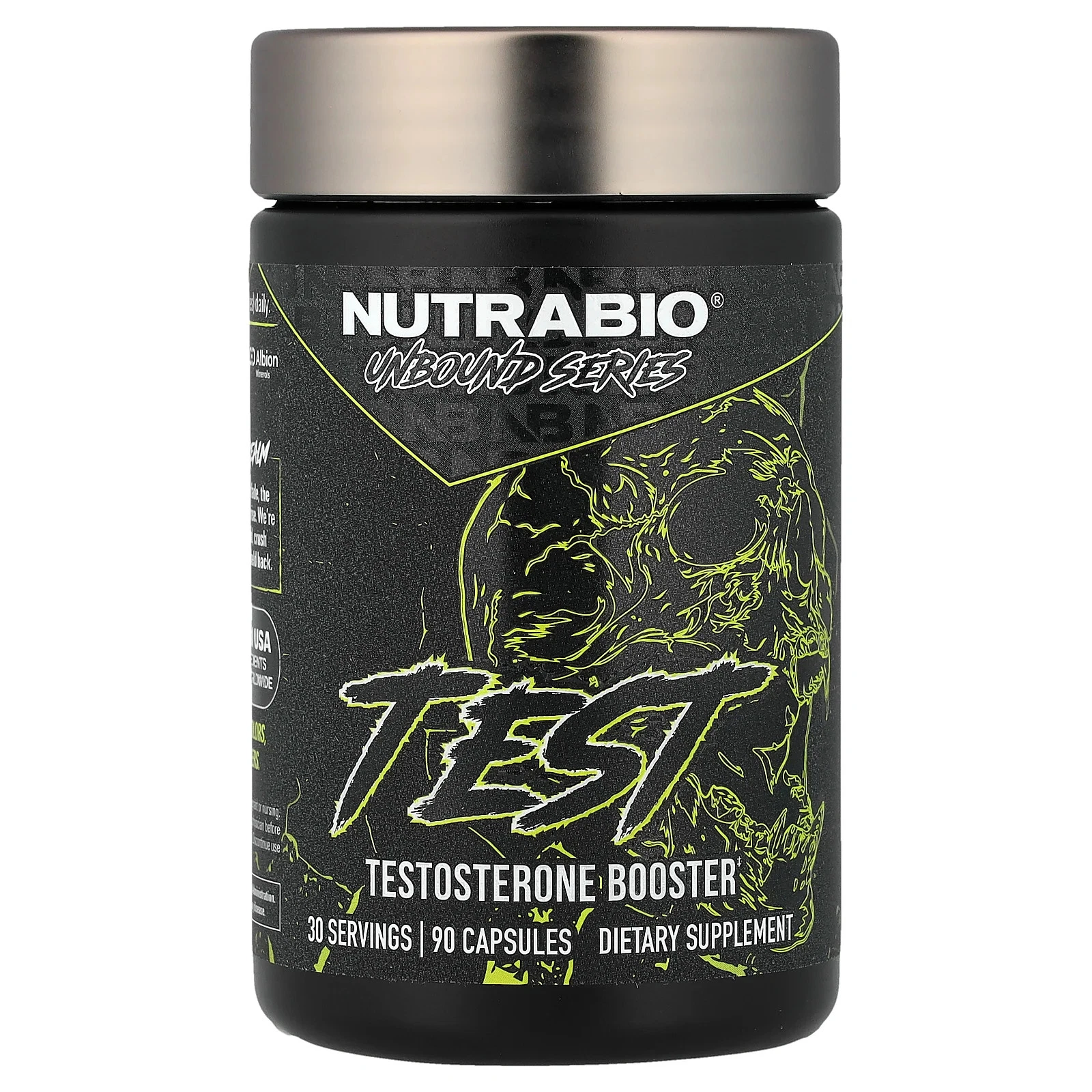 Test, Testosterone Booster, 90 Capsules