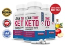 Lean Time Keto ACV Pills 1275MG New Improved Formula 3 Pack