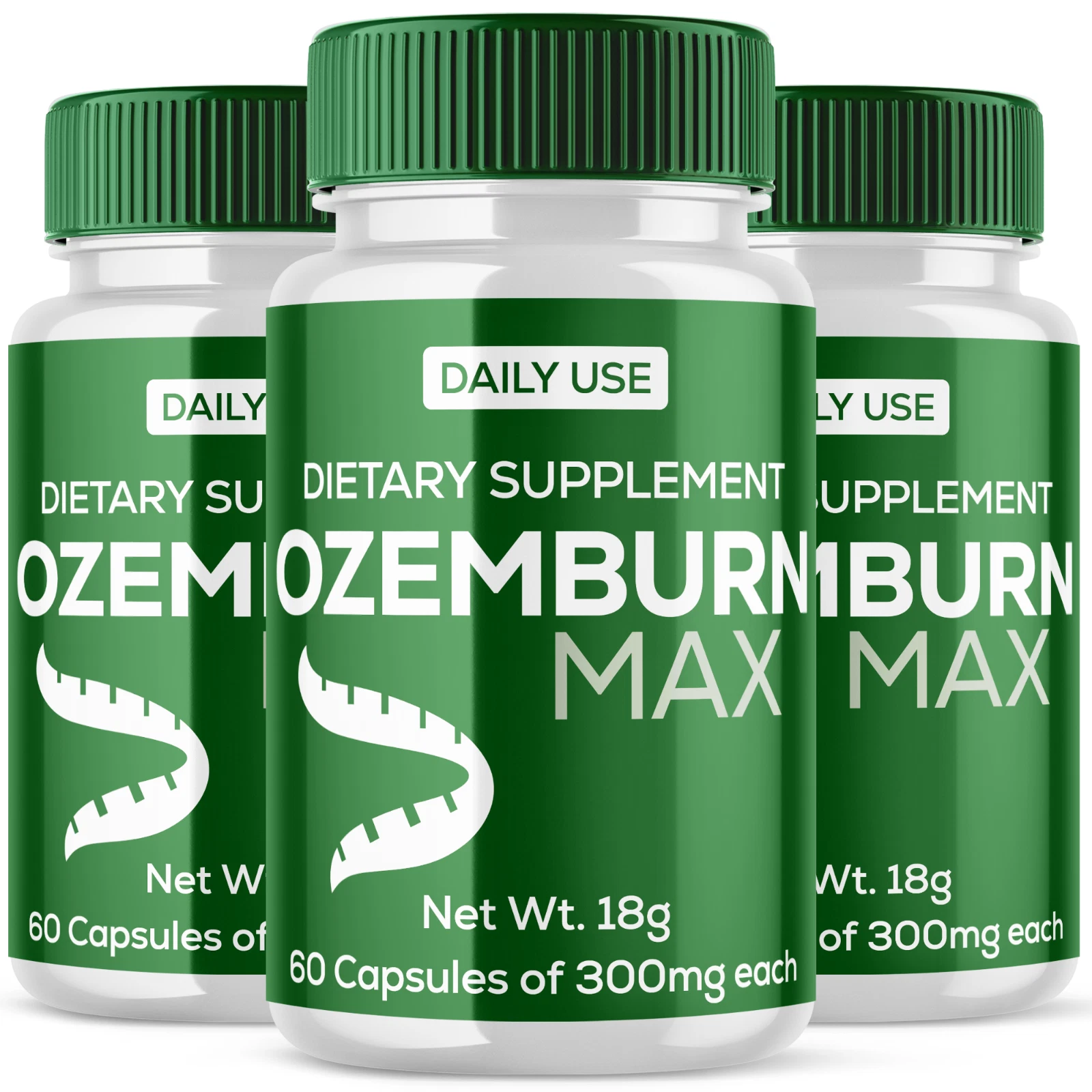 Ozemburn Max Supplement Pills Advanced Formula Fitness Support Vitamin 180 Caps