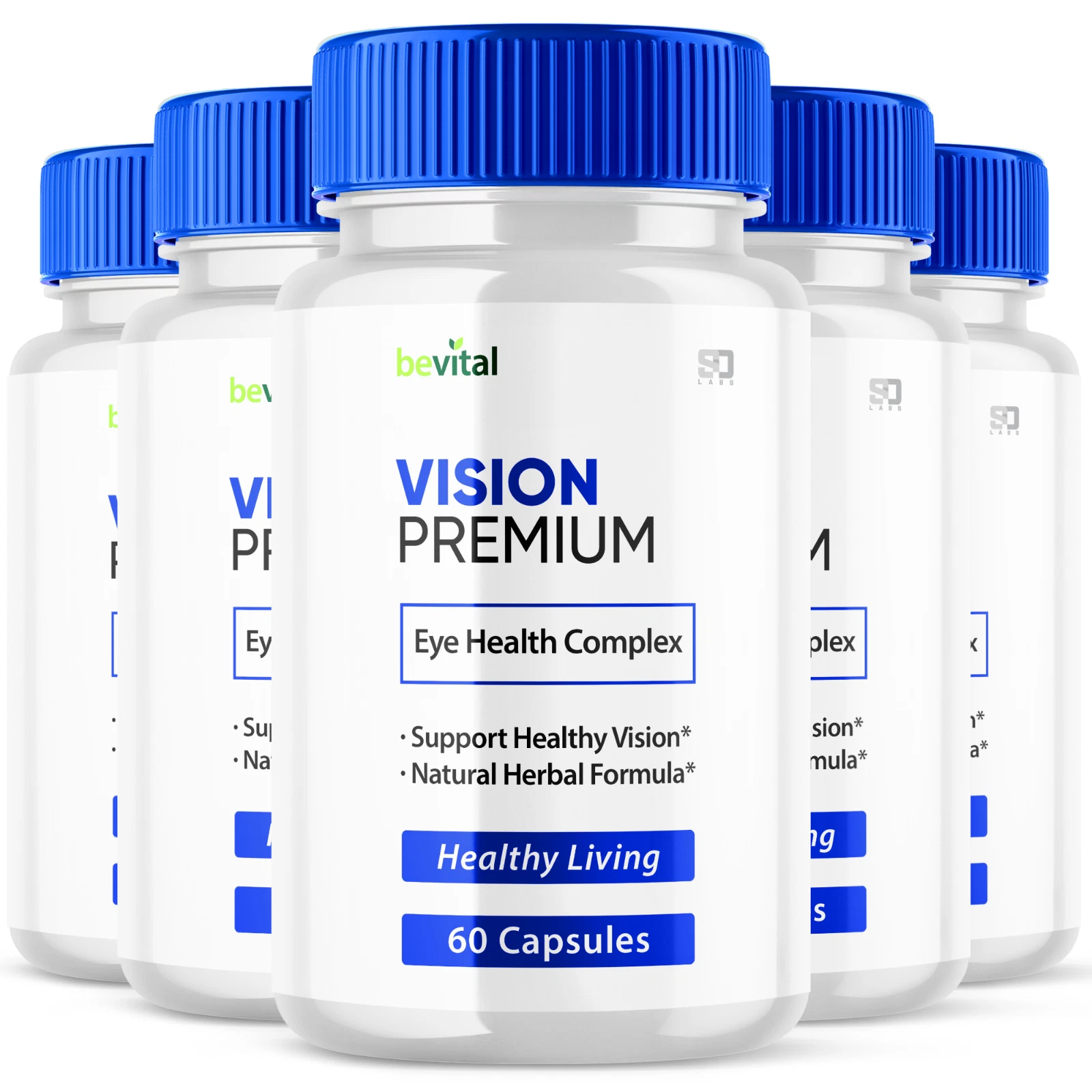 Bevital Vision Premium Support Healthy Vision & Enhance Eye Function (5 Pack)