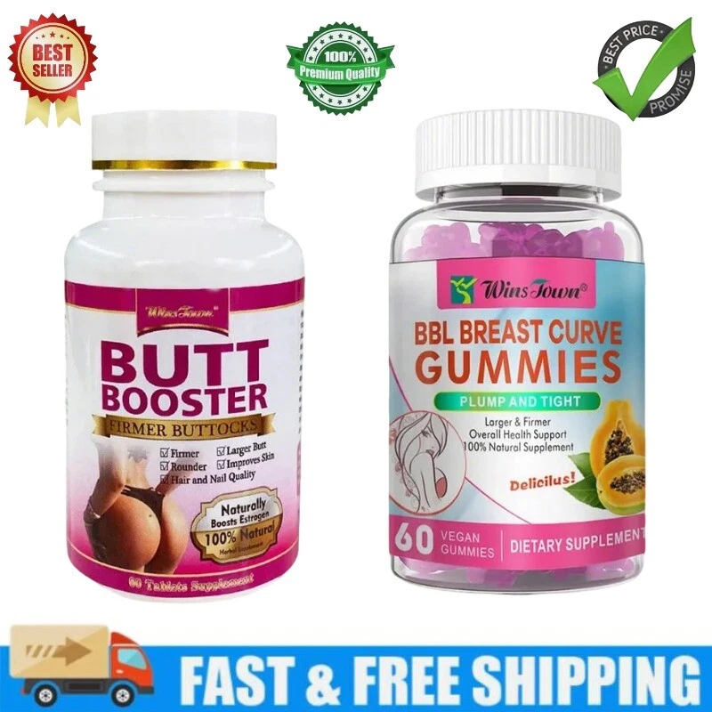 1bottleof female breast enhancement tablet+1bottle of buttock enlargement tablet