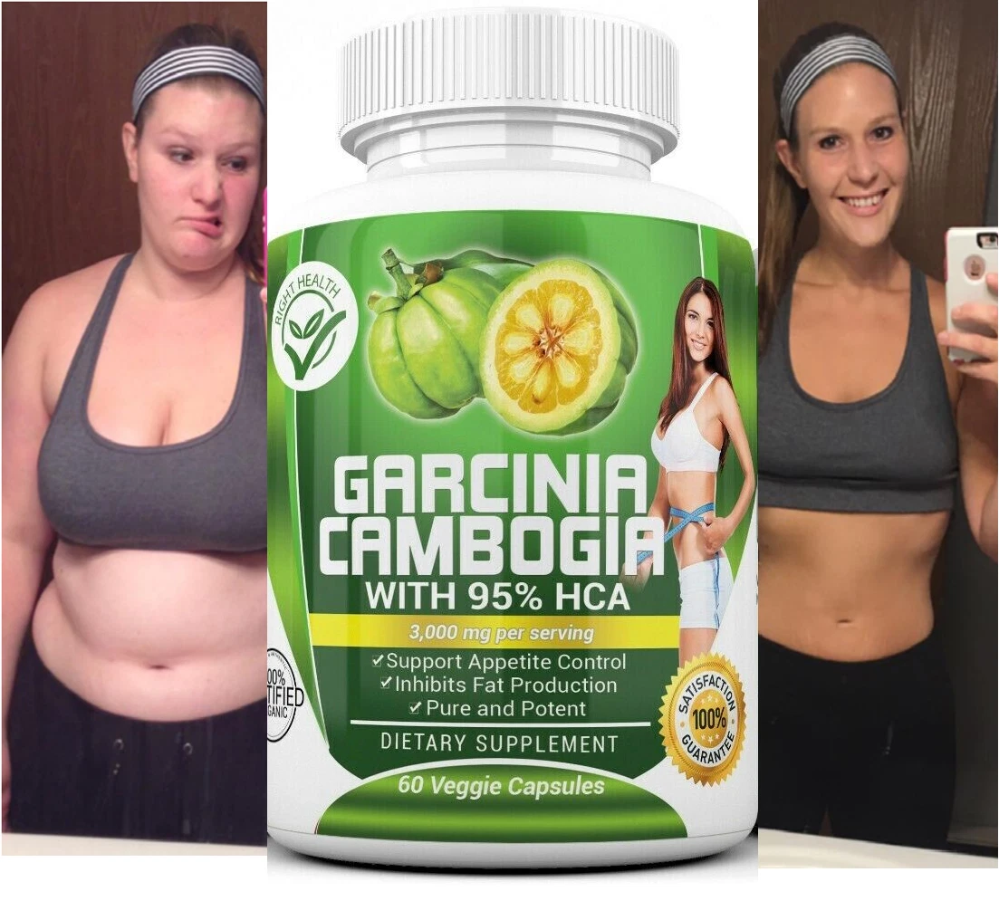 GARCINIA CAMBOGIA 95% HCA Weight Loss FAT Capsules