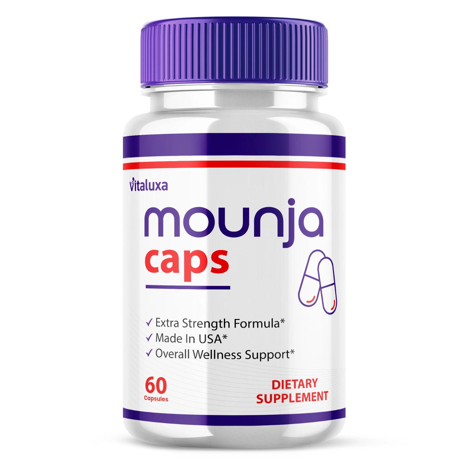 Mounja Caps Keto Capsules, MounjaCaps Pills Advanced Formula (60 Capsules)