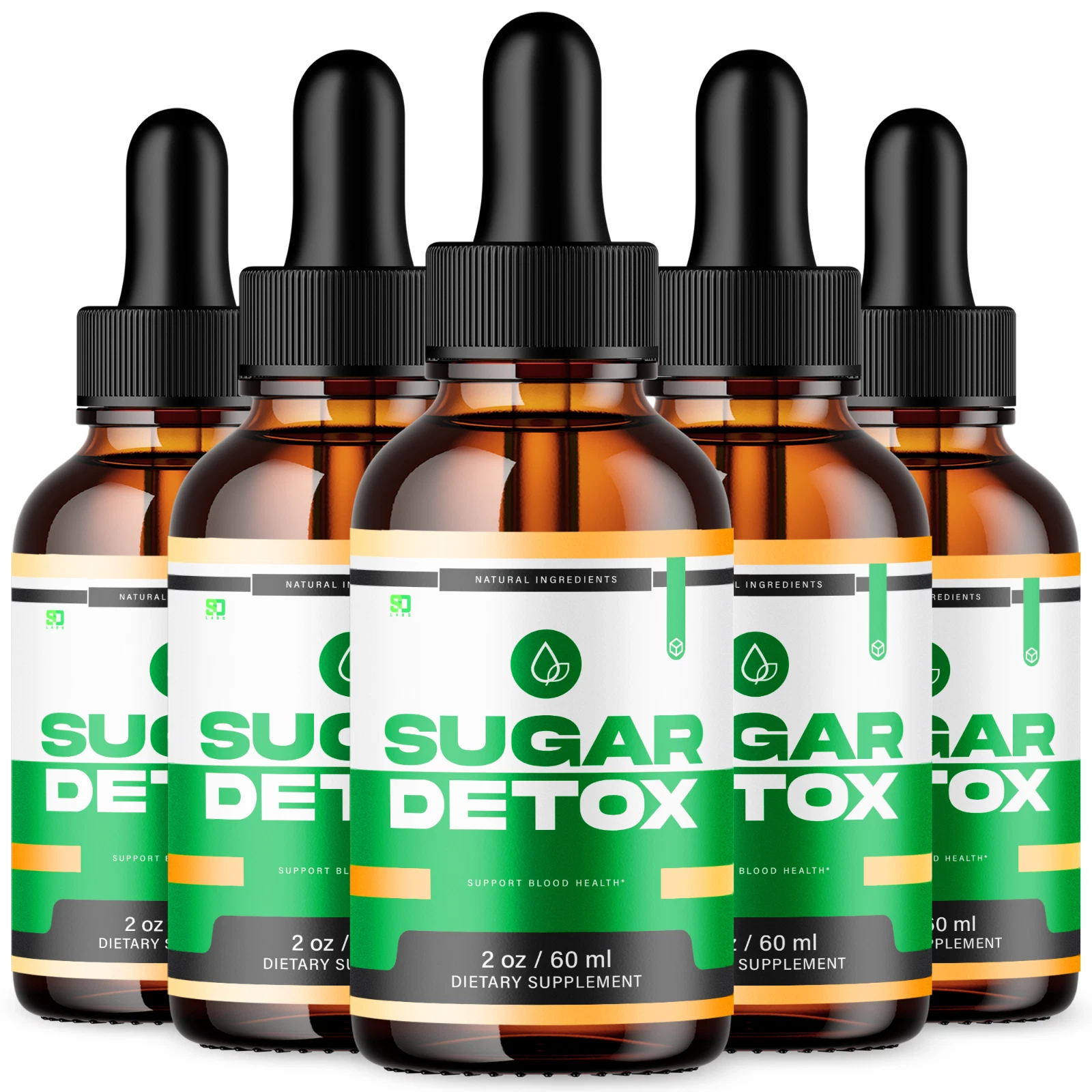 Sugar Detox Advanced Blood Support Supplement 5 Pack