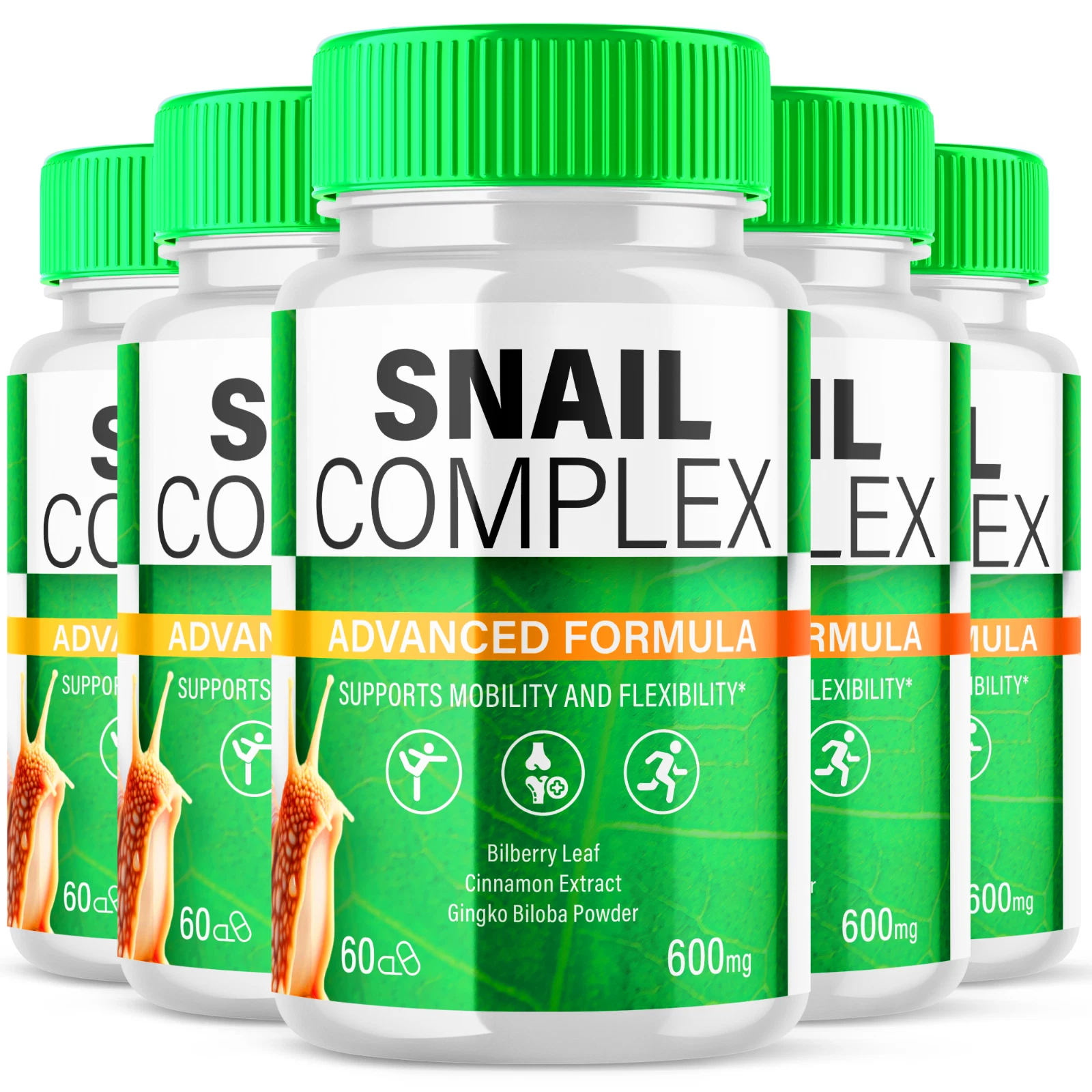 Snail Complex Joint Support Pill Freedom to Move Vitamin Formula 300 Capsules