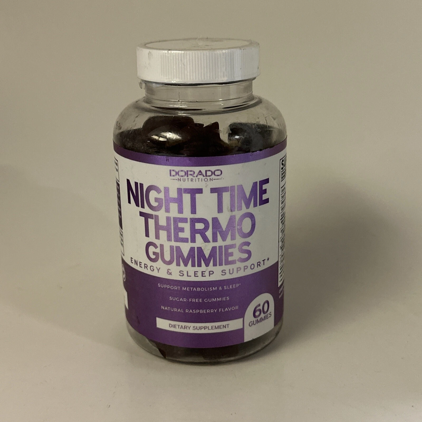 Night Time Fat Burner Gummies (60 Count) Weight Loss Gummies Exp 11/25