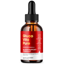 (1 Pack) Gluco Vita Pure Blood Support Drops Advanced Vitamin Supplement 2ML