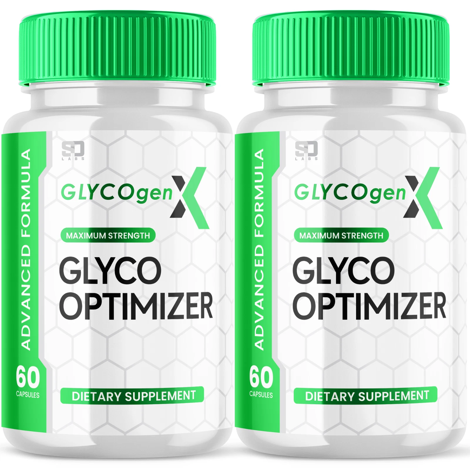 (2 Pack) Glycogen X Glyco Optimizer Capsules Advanced Formula (120 Capsules)