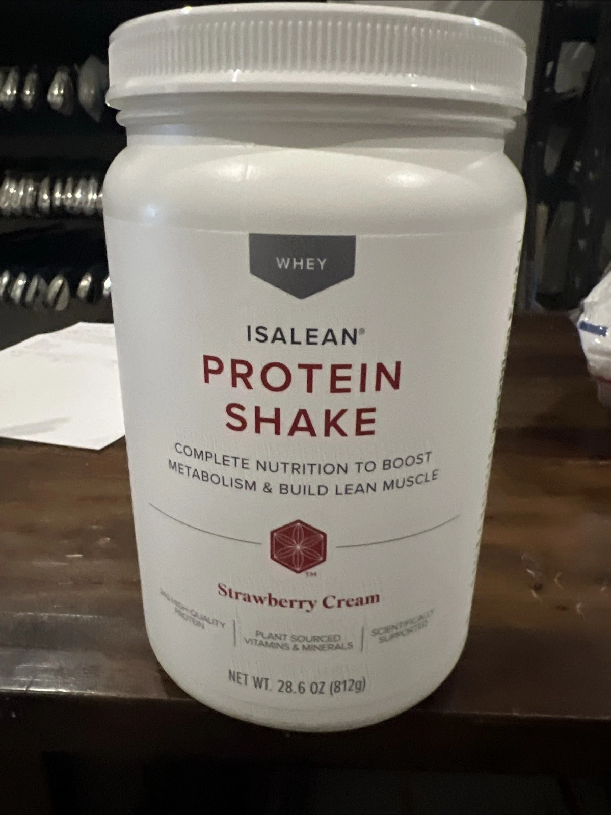 NEW Isagenix IsaLean Strawberry Cream Protein Shake 07/2026