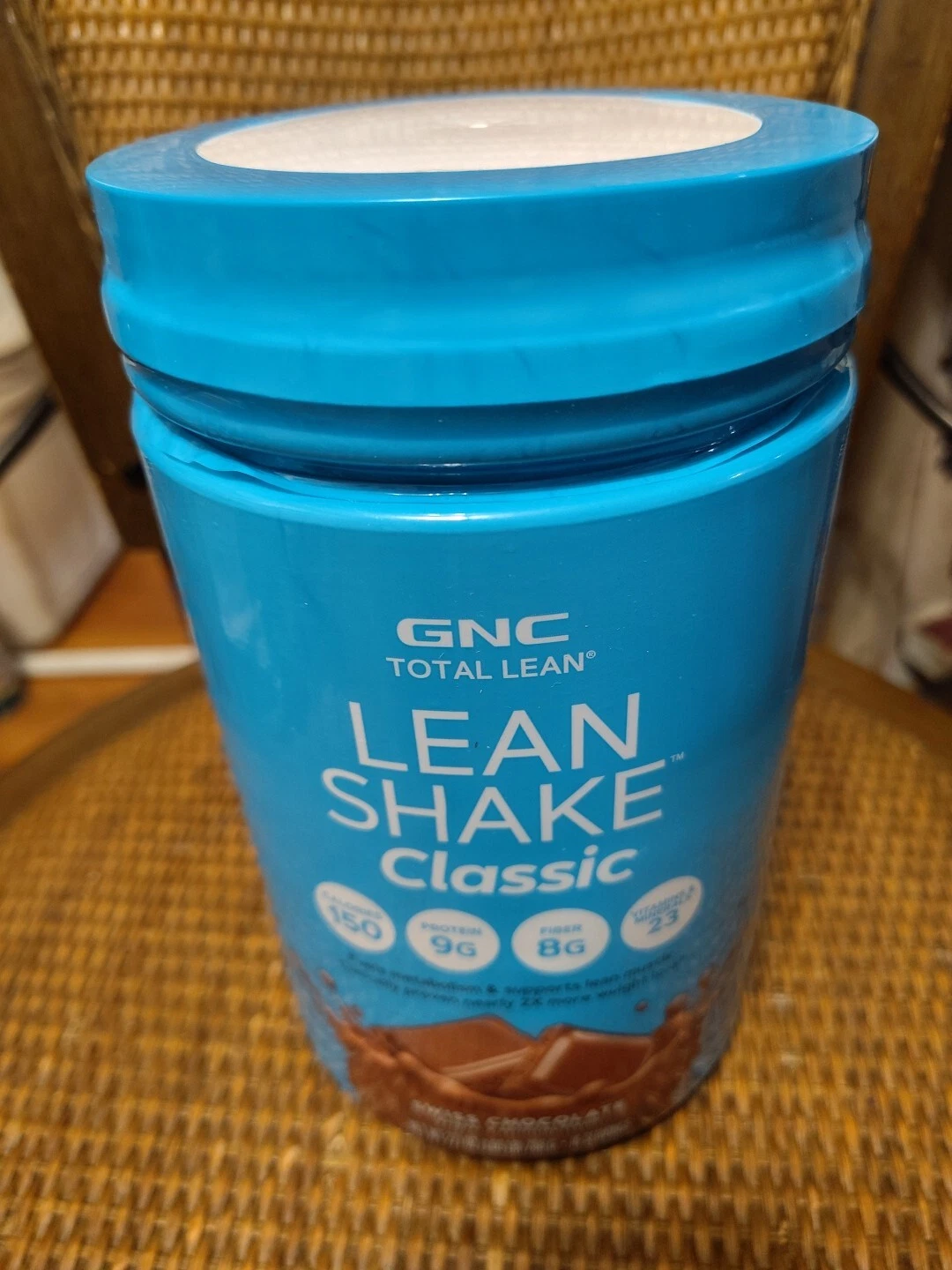 GNC Total Lean Lean Shake Classic Supports Lean Muscle - Swiss Chocolate 1.69 LB