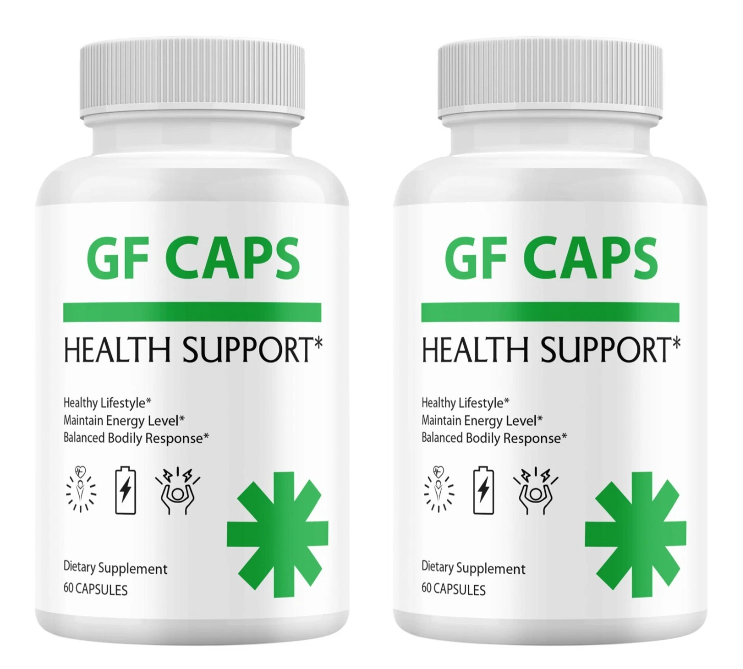 (2 Pack) GF Caps - Advanced Formula to Support Healthy Blood Circulation