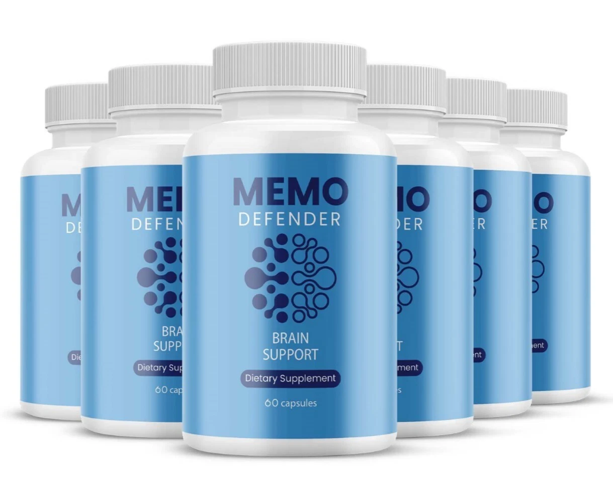 Memo Defender Brain Max Support Supplement Pills Advanced Formula 360 Capsules