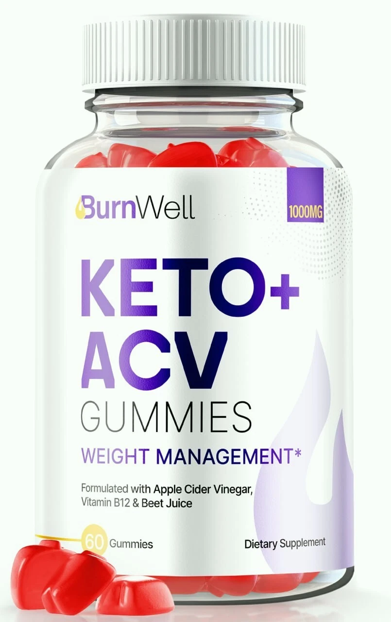 BurnWell Advanced Weight Loss Gummies to Burn Fat for Energy 60ct