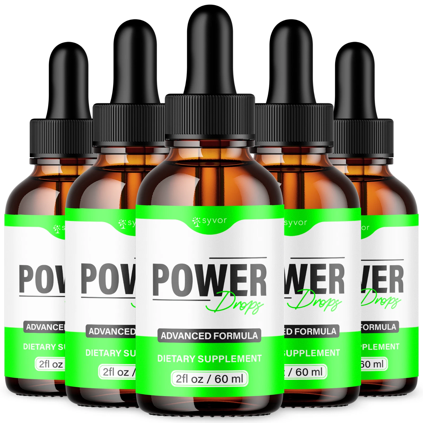 Power Drops Advanced Formula Workout Support Power Supplement Max Strength 60ML