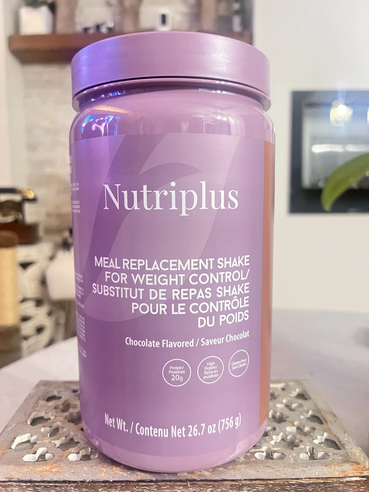 FARMASI Nutriplus Meal Replacement Shake For Weight Control Chocolate 26.7 OZ.