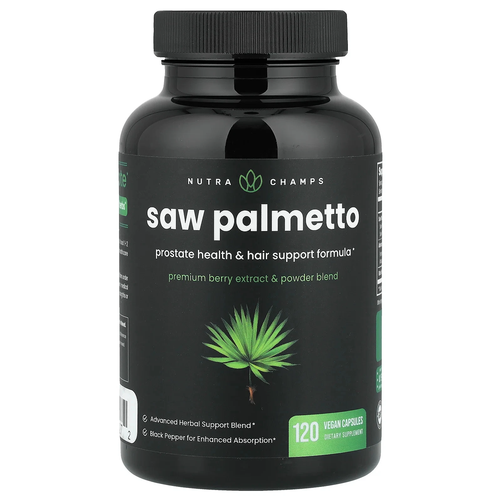 Saw Palmetto, 120 Vegan Capsules