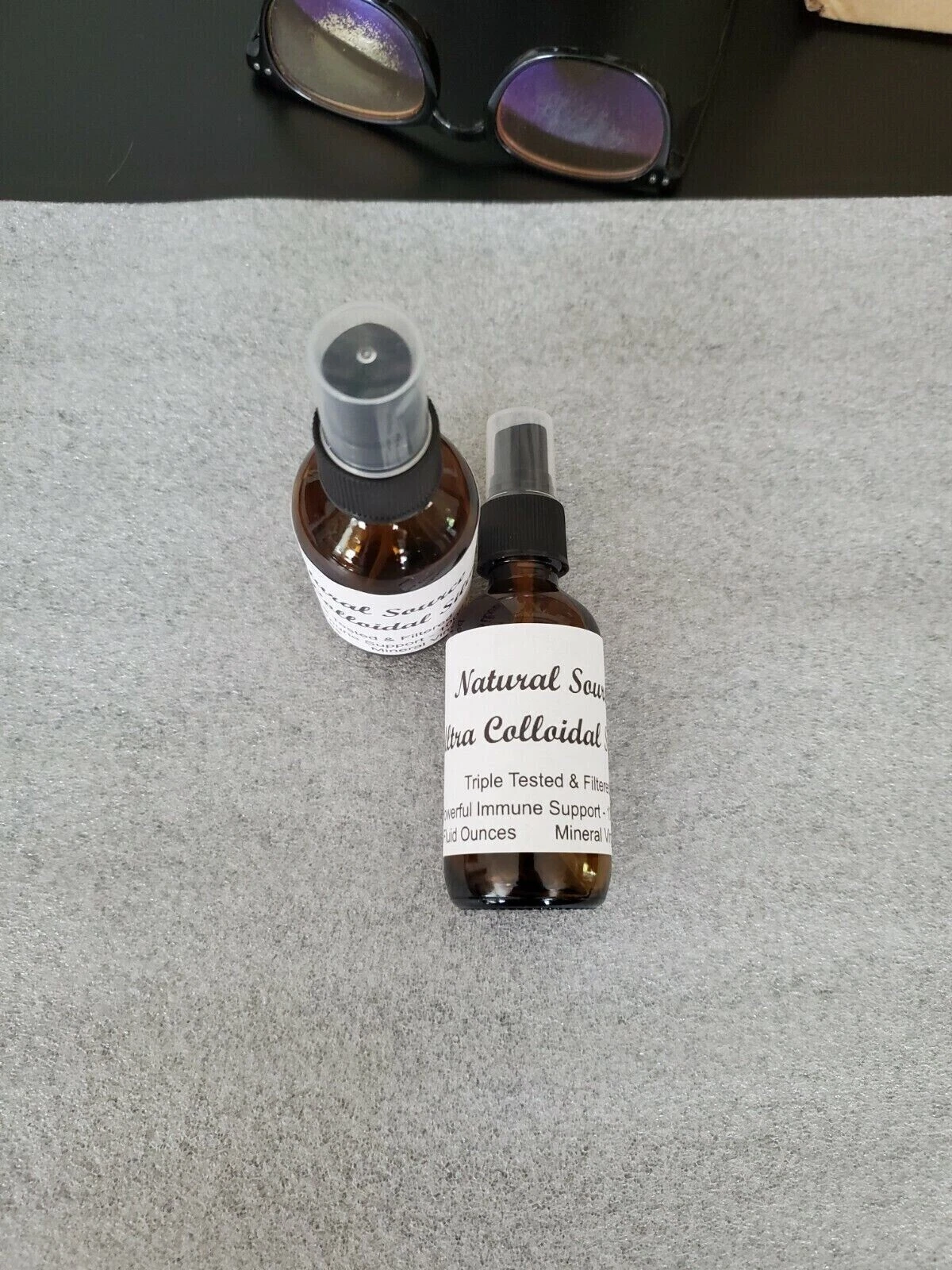 Natural Source Ultra Colloidal Silver 1000 PPM - 2oz Spray Bottle