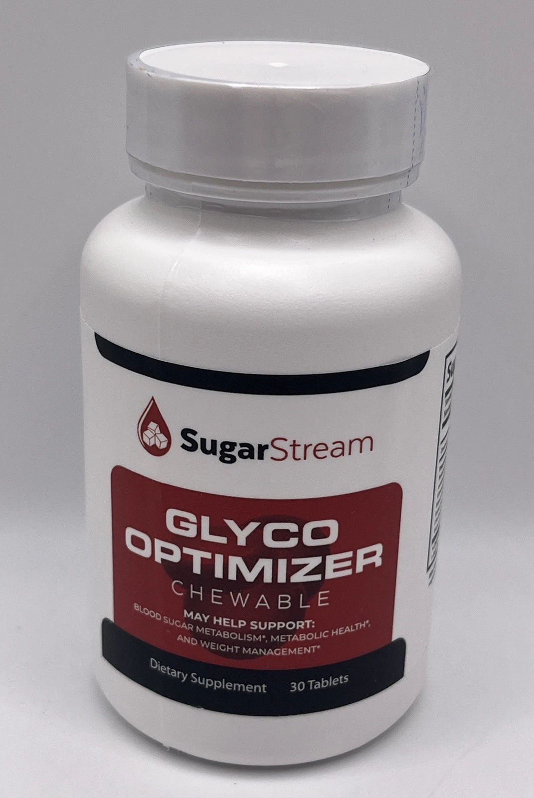 SugarStream Glyco Optimizer Max Strength Glycogen Blood Sugar Support.EXP : 1/27