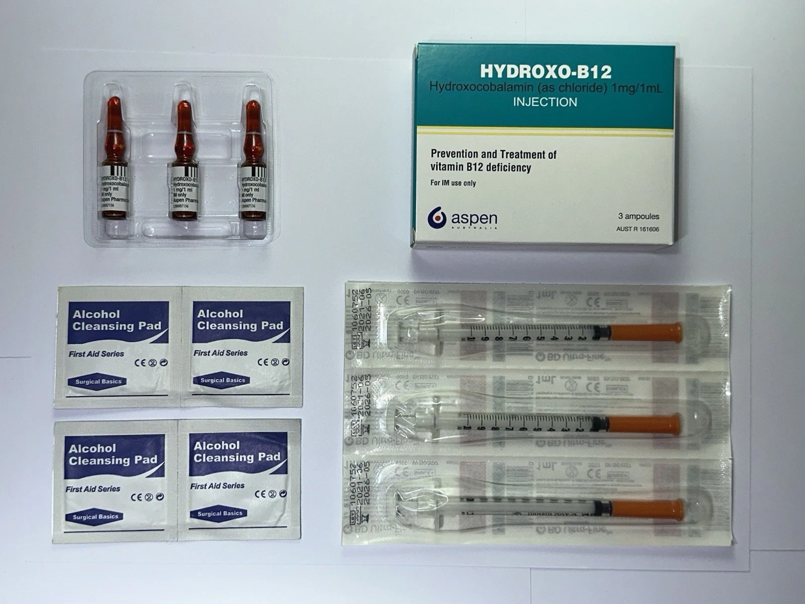 Vitamin B12 Supplement - 100% Absorption Kit Combo Pack