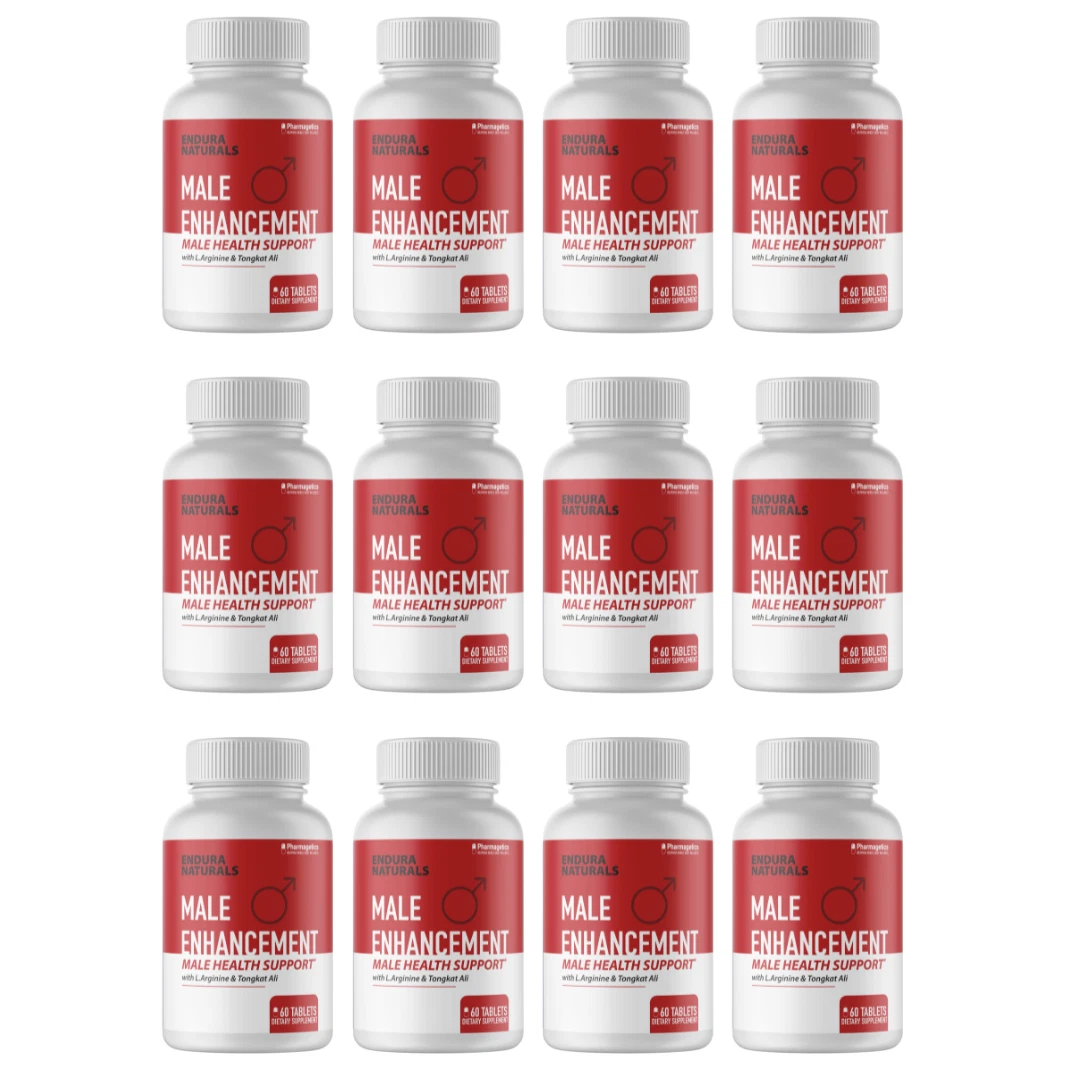 Endura Naturals Male Enhancement Male Health Support 12 Bottles 720 Tablets