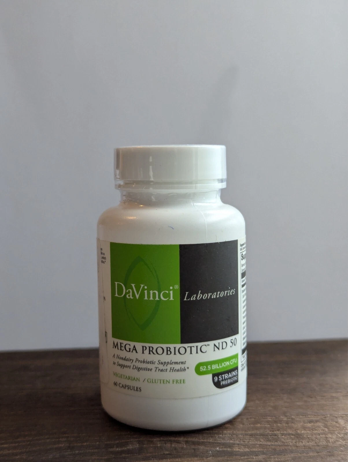 2 X DaVinci Laboratories of Vermont, Mega Probiotic ND 50, 60 Capsules