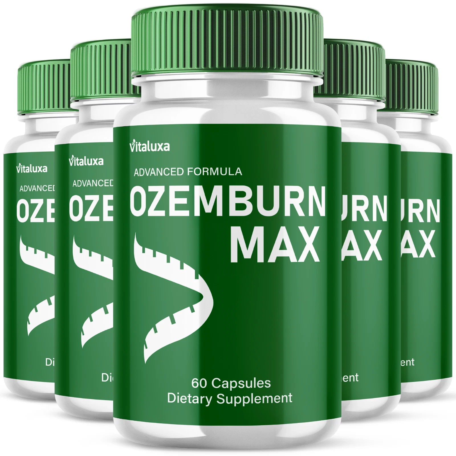 (5 Pack) OzemBurn Max Weight Loss Pills OzemBurn Advanced Formula (300 Capsules)