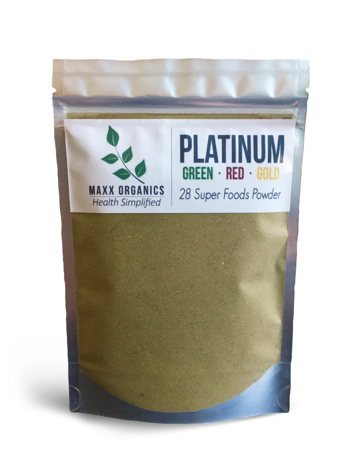 MAXX Organics PLATINUM Green Gold, Reds SUPERFOODS POWDER Compare Morning Kick