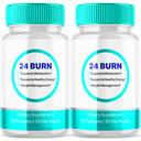 24 Burn Advanced Burner Formula Natural Energy and Fitness Support 120 Capsules