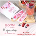 3 X BOOM COLLAGEN PLUS AND MULTI-VITAMIN DIETARY SUPPLEMENT 14 SACHETS PER BOX