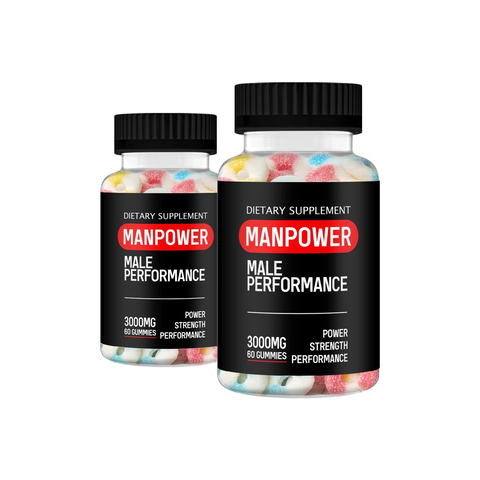 Man Power Gummies - Man Power Male Gummies (2 Pack)