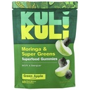 2 X Kuli Kuli, Superfood Gummies, Moringa & Super Greens, Green Apple, 60 Plant
