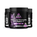 Melatonin Extra Strength (6mg), With 5HTP, Theanine Grape Gummies - 60 Count