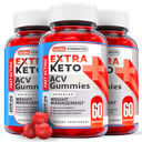 Extra Keto Gummies - Extra ACV Keto Gummys For Weight Loss ORIGINAL - 3 Pack