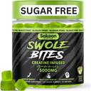 5000Mg Creatine Monohydrate Infused Gummies | Increase Strength and Build Mus...